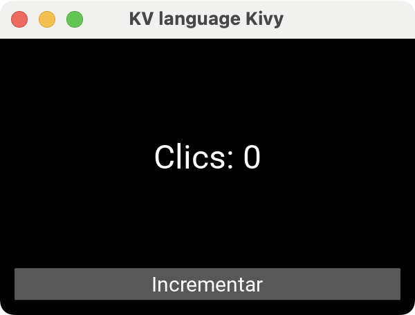 KV language en Kivy